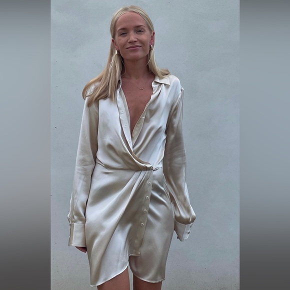 Reformation | Dresses | Reformation Alaine Silk Dress | Poshmark